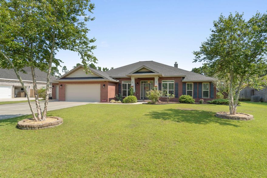 Fabulous POOL Home w/Screen Enclosure on a large 1/2 acre lot in Holley By The Sea! Solar Panels that are paid in full, offering you an average utility bill of $38/mo and solar heating for the pool in the colder months. The gunite pool offers a sun deck (loungers included). Inside you will find 10' ceilings, crown molding, 4bedrooms, 3baths, office, 2 dining areas and a Media room/flex room! The kitchen features gorgeous granite, double ovens, stainless appliance & huge walk in pantry. The master suite has trey ceiling, crown molding, walk in closets as you enter the bath area which features double vanities, large tile shower and soaking tub. Plenty of room for guest both inside and out w/3car garage, plenty of parking and enormous back yard. Just minutes to the beaches & could be YOURS!