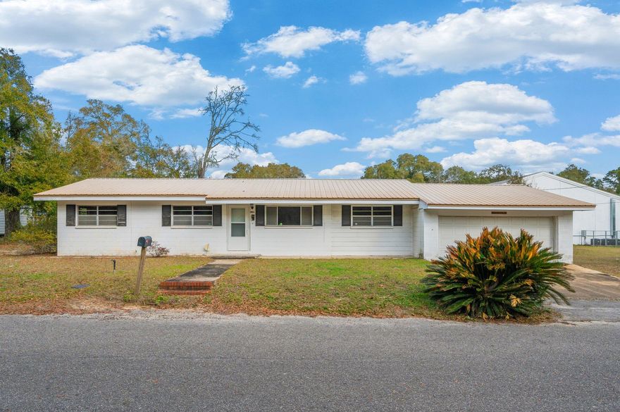 AS-IS home priced to sell. Some TLC will make this a great place to live or a rental. Home includes Living room as well as a Family room. Spacious kitchen with breakfast bar and dining area. Coat closet off of dining area that could easily be made into a pantry. Separate laundry room. Floors are all vinyl except family room. Extra storage rooms off of the garage. Plenty of space in the backyard.