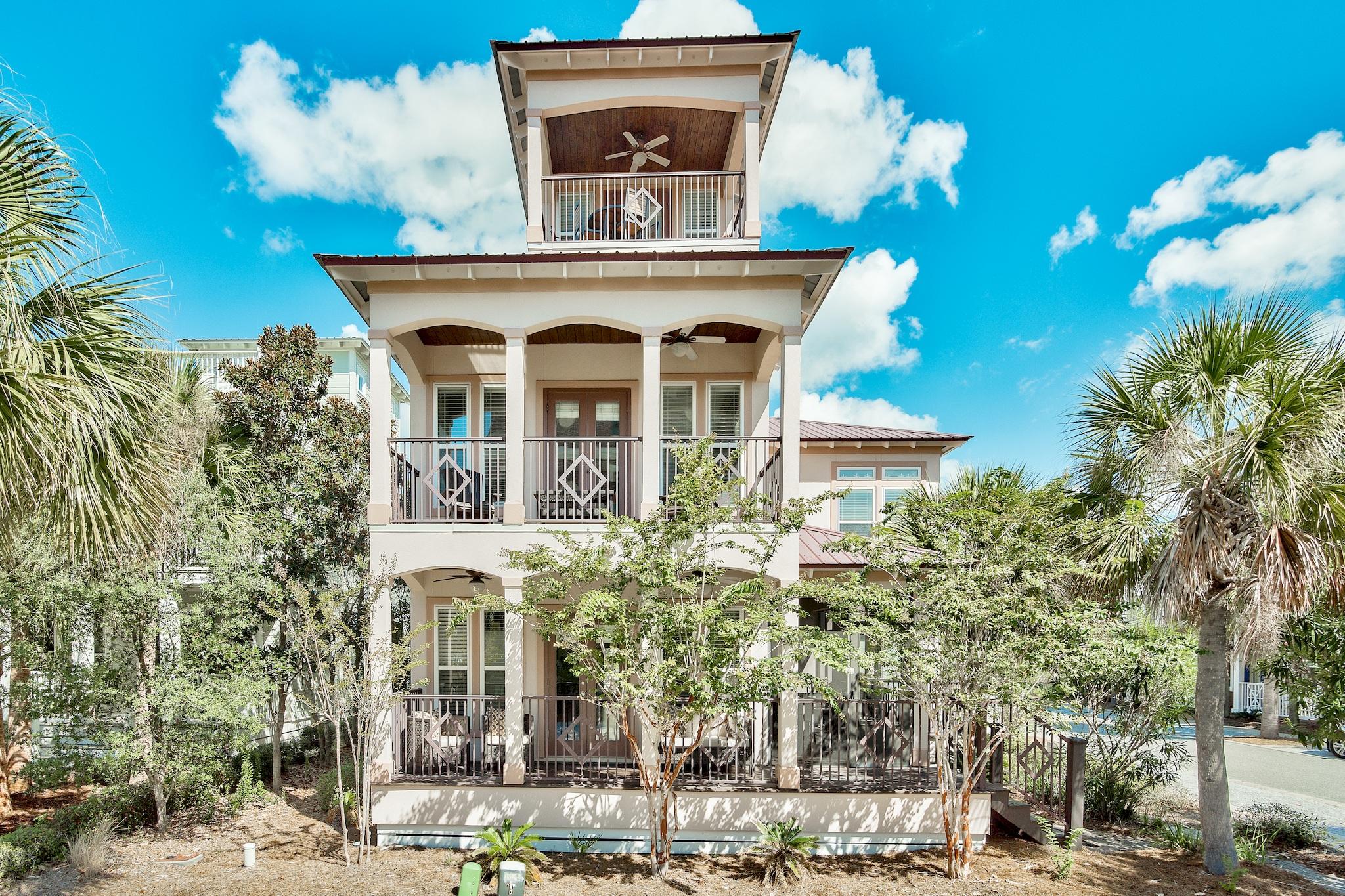 Stunning 4 BD/3.5 BA beach house located in the heart of Seacrest Beach! Completely remodeled in 2017. Fresh interior and exterior paint, new carpet, and professionally interior designed to name just a few of the upgrades. The home features a spacious kitchen with a breakfast bar and hardwood floors conveying a super cozy beach feel. Situated on a private corner lot and just steps away from The Village of South Walton, Peddlers Pavilion, Alys Beach, and Rosemary Beach. Enjoy exclusive amenities such as private beach access, a community swimming pool, and tram services to the beach. This gem is being sold fully furnished (with some minor exclusions). HVAC system was just purchased in 2015.