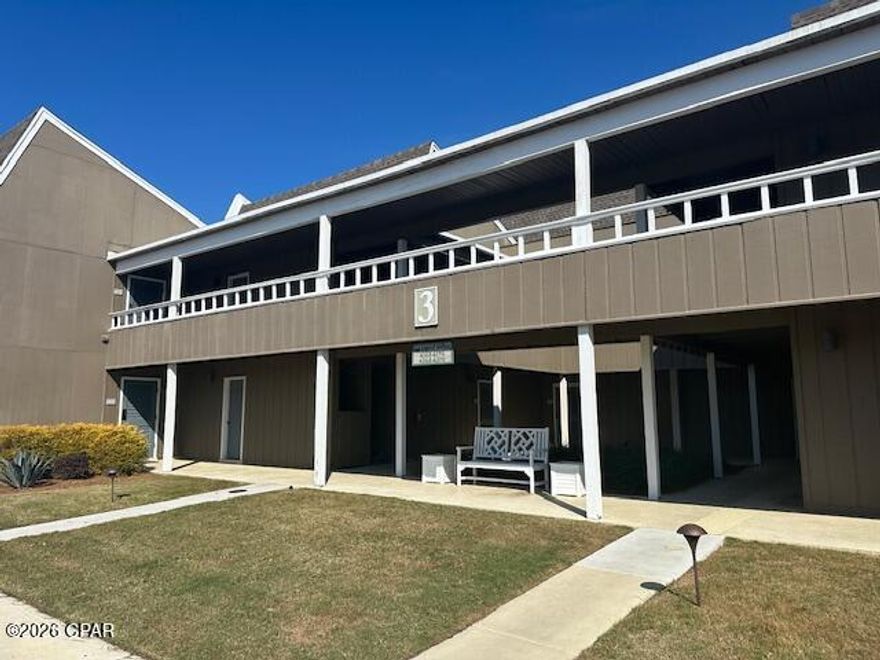 ***Investor Special*** in the prestigious, gated community of Bay Point. One-bedroom, one-bath condo located in Legends Villas, offering a rare opportunity to purchase at a very low price and complete a full renovation to your own design and taste. Unit currently has no kitchen or appliances and requires a total renovation, making it ideal for investors or buyers seeking a value-add project. Prime setting near water features and the first hole of the Nicklaus Golf Course. Bay Point features 24-hour security, championship golf, full-service marina, tennis courts, and is minutes to Panama City Beach, shopping, dining, and Tyndall AFB. Excellent upside potential in a highly desirable community. If you're seeking a low-entry-price renovation project with strong equity potential, this Legends Villas condo presents a compelling opportunity to buy right, renovate, and maximize returns in a premier gated community. Bring your vision and your contractor to check out this opportunity today!