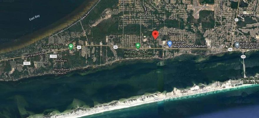 Wooded deep lot (90'x325') on quiet paved street. 2 mins from Holley by the Sea Recreation Center. 2 mins to Walmart. 25 mins west to Pensacola. 29 mins east to Ft. Walton. In this district, as a permitted use, a building or premises may be used only for the following purposes: individual mobile homeslocated on individually owned lots of record, single family residential structures, group homes and accessory structures and facilities. Zoned R1M. The information provided is for general use as a help tool only. It is the responsibility of the buyer and buyer's agent to contact the Santa Rosa County FL Planning and Zoning Division to discuss actual land use issues.