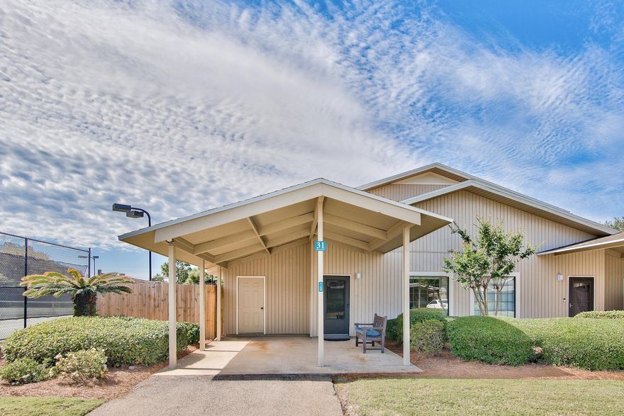 Come view this while you can, as 3 Bedroom Tennis Villas rarely hit the market! This end-unit villa offers the premium location you're looking for, while being conveniently located seconds from the tennis courts and heated tennis villa pool. It's not been used as a rental, so the next owner will appreciate the immaculate shape it's in and the potential that exists. Some of the numerous highlights include: New Trane HVAC in 2019, one of the largest private courtyards in Seascape with your own personal grill, new windows and $2,500 hurricane proof sliding glass door, designated private parking including a covered carport, outdoor owner storage area, new outdoor fencing, washer/dryer which a lot of the Seascape Golf Condos lack, and so much more. The gated Seascape Resort is an elite... family destination loaded with amenities that include 8 tennis courts, 18-hole championship golf course with pro shop, Cabana Café Restaurant, bike rentals, seasonal tram, and beach service. Another new addition just a few minutes away is The Seascape Towne Centre which offers a coffee shop, wine & spirits, restaurants, arcade, and more. This property will make a great primary residence, second home, or investment property. This tennis villa won't last long, so call for more information and to see why these rarely hit the market!