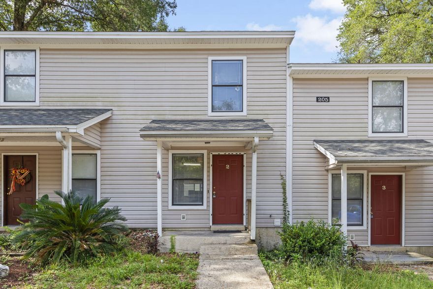 ***Affordable and move in READY****Come and check out this Adorable 2 bedroom 1.5 bath townhouse close to both bases! The home has laminate throughout the main floor, washer/dryer hookups, NEW ROOF (installed 2022), GAS water heater and GAS stove. Upstairs you have two bedrooms with plenty of STORAGE. Fresh paint and carpet throughout! Call your favorite agent for a tour today!