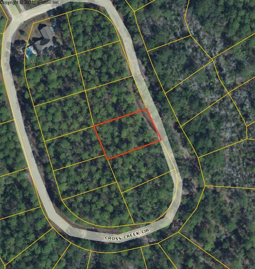 Bank Owned! Not a short sale! Attractive owner financing available! Wooded lot in beautiful waterfront neighborhood, Cross Creek Shores - .34 of an acre. Private, natural setting with underground utilities, just minutes from all that's going on in Freeport and South Walton. Check out the quality of this lot with the size and pricing of others.