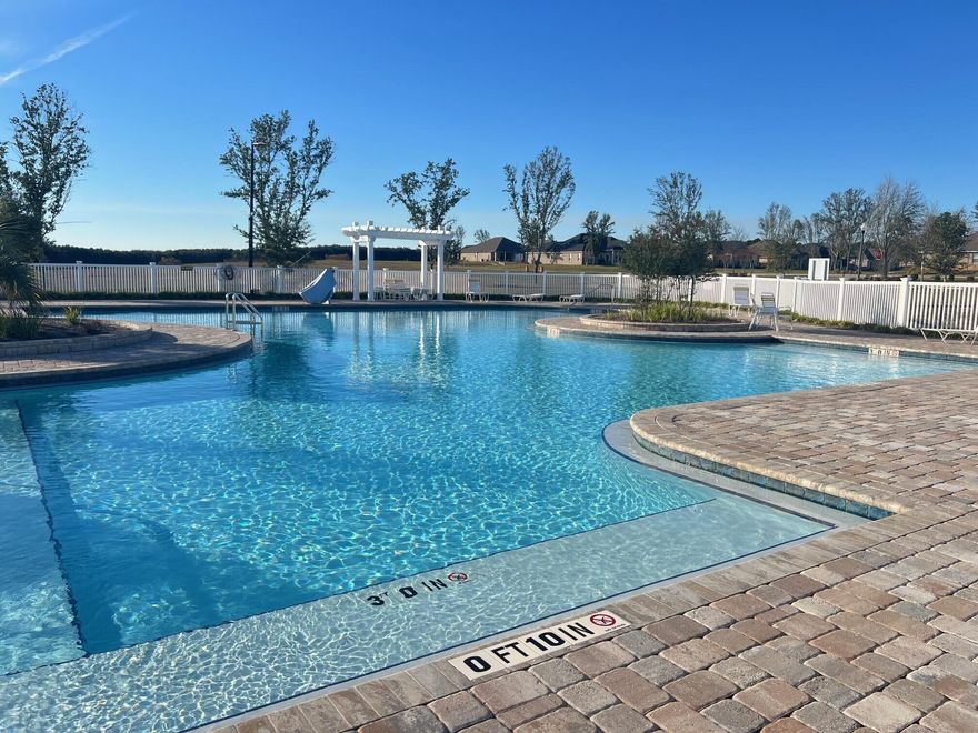 Welcome to Yellow River Ranch and enjoy a Community Pool & Playground. The Shoreline floor plan is a stunning craftsman home with 4 bedrooms and 3 full bathrooms. This home boasts unique design details including but not limited to EVP flooring in the foyer, family room, formal dining room, kitchen, breakfast nook and hallways. There are beautiful countertops in the kitchen and bathrooms and a large, tiled shower in master bath. There is a large breakfast nook off to the side of the kitchen and formal dining room too. This home offers plenty of space for guest to eat and for entertaining! You will love the covered front porch and the covered back porch for backyard enjoyment.