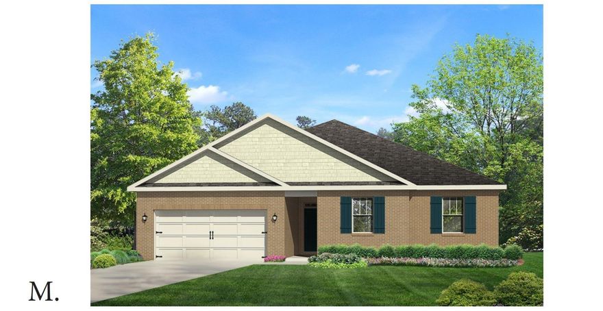 Underground utilities and public sewer. Located South of I-10, the Cairn is a 4 bedroom 2 bath single story home. Large kitchen with island, pantry, smooth top range, microwave and dishwasher. County taxes, public sewer and underground utilities. Listing Broker/Salesperson has ownership interest in the property. Pictures, photographs, colors, features & sizes are for illustration purposes only & will vary from the homes as built. Home & community information including pricing, included features, terms, availability & amenities are subject to change & prior sale at any time without notice or obligation. Sq footage/dimensions are approximate.