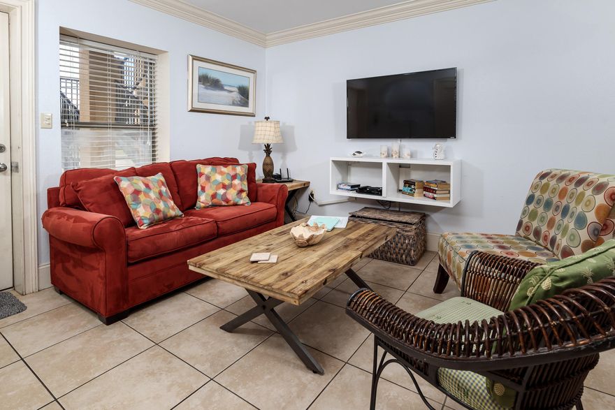 Looking for a unit to get you close to the beaches but don't want to pay the gulf front prices. Then this fabulous ground floor unit is for you. Unit offers 2 bedrooms 1 1/2 bathrooms, tile floors in all main living areas, granite counter tops, stainless appliances and washer/dryer, community swimming pool. Live in property full time or use to make some income renting the property. Property can be rented long or short term. Make sure you don't miss out on this opportunity, call to schedule your private showing today.