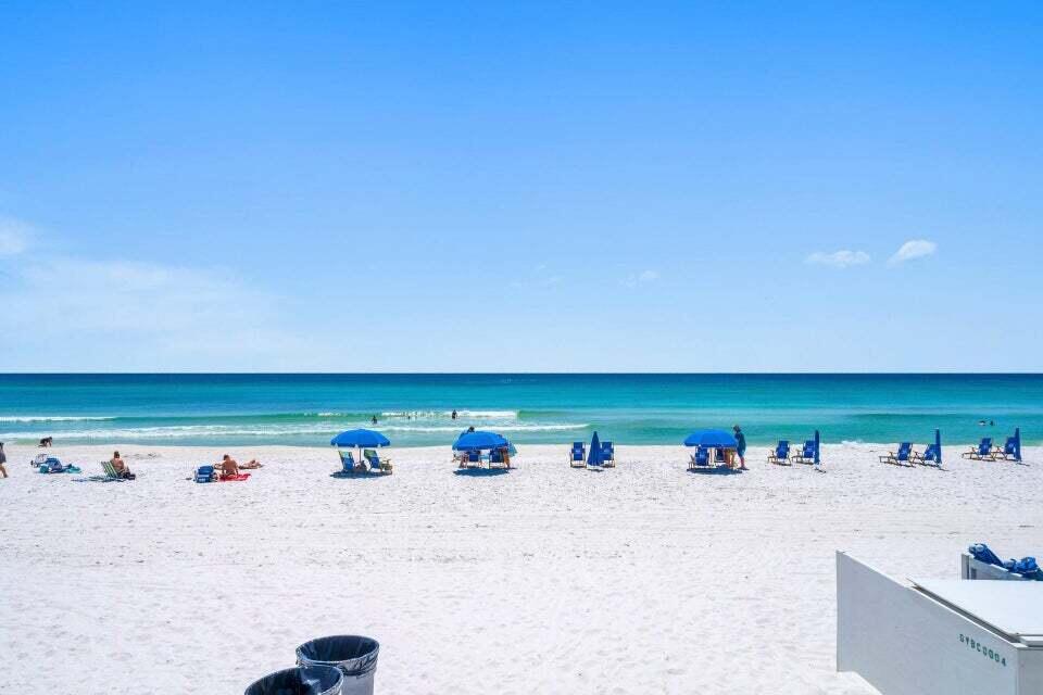 Welcome to Unit 709 at Emerald Isle, a beautiful 2-bedroom, 2-bathroom condo on the tranquil Okaloosa Island. This stunning residence spans 1,180 sq. ft. and offers breathtaking views of the Gulf of Mexico. Recently enhanced with over $20,000 in upgrades, including new flooring, dining table, couch, TV's, and mattresses, this unit provides the perfect blend of style and comfort.The condo features upgraded thermal high-impact windows and sliding glass doors, boosting energy efficiency and framing spectacular water vistas. The primary bedroom is a peaceful retreat, designed to capture panoramic views of the Gulf, with direct access to the private balcony--ideal for watching sunrises or sunsets. Additional features include a private storage unit and an assigned parking spot for easy access.

Emerald Isle itself has undergone significant renovations, with a $4 million investment in 2016-2017, which included new windows, walkways, elevators, and refreshed common areas. More recent upgrades in 2022 include a new roof, water booster pump, resurfaced tennis courts, and pool improvements. The HOA fees cover all costs except electricity, making this an ideal low-maintenance second home. The heated, gulf-front pool is one of the largest on Okaloosa Island, and residents also have access to beachside amenities like a BBQ grill, picnic area, laundry facilities, community room, and tennis courts.

This is coastal living at its bestdon't miss out on this extraordinary opportunity!