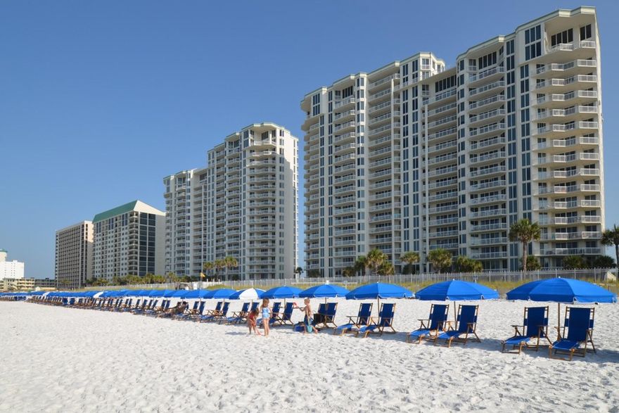 No detail was spared in this fabulous 2 bedroom, 2 bath residence in one of Destin's most luxurious condo resorts. Silver Beach Towers is a 5 star property where the owners and guests truly have it all: the beach, the sand and the memories! This unit has been updated through-out. Porcelain tile (faux wood)floors in the great rm & kitchen, granite counters, stainless appliances, and the upscale dcor you would expect in a totally renovated unit. When enjoying your new beach home, you will certainly enjoy the unparalleled view of the Emerald Coast, the 2 large gulf front swimming pools & hot tubs, grilling area, and private dune boardwalk. If ''location, location, location'' is a must-have, this is your final destination. 2015 rent was over 60k with 51 owner use days