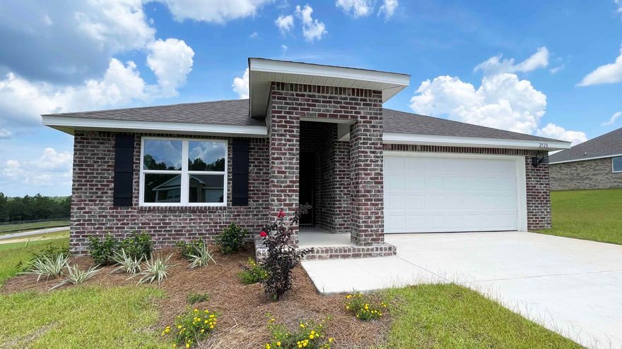 ALMOST MOVE IN READY!  NEW CONSTRUCTION on large homesites in HIGHLANDS. The popular Cali model with its desirable open design for comfortable living & entertaining. 4 beds, 2 baths, covered patio, 2 car garage & awesome amenities. Well-designed kitchen features: GORGEOUS Quartz counter-tops stainless appliances, lg. island, smooth-top range, built in microwave, quiet dishwasher & pantry. Striking wood look flooring & PLUSH carpet in the bedrooms. The 'Smart Home Connect' System offers a variety of Smart Hm. Devices for your convenience. Bedroom 1 & adjoining bath has a lg. walk-in closet, beautiful Quartz counter-tops, double sinks, lg. shower & MORE. STYLISH curb appeal. Easy drive to the airport, military base, Ft. Walton, Destin beaches & minutes golfing.