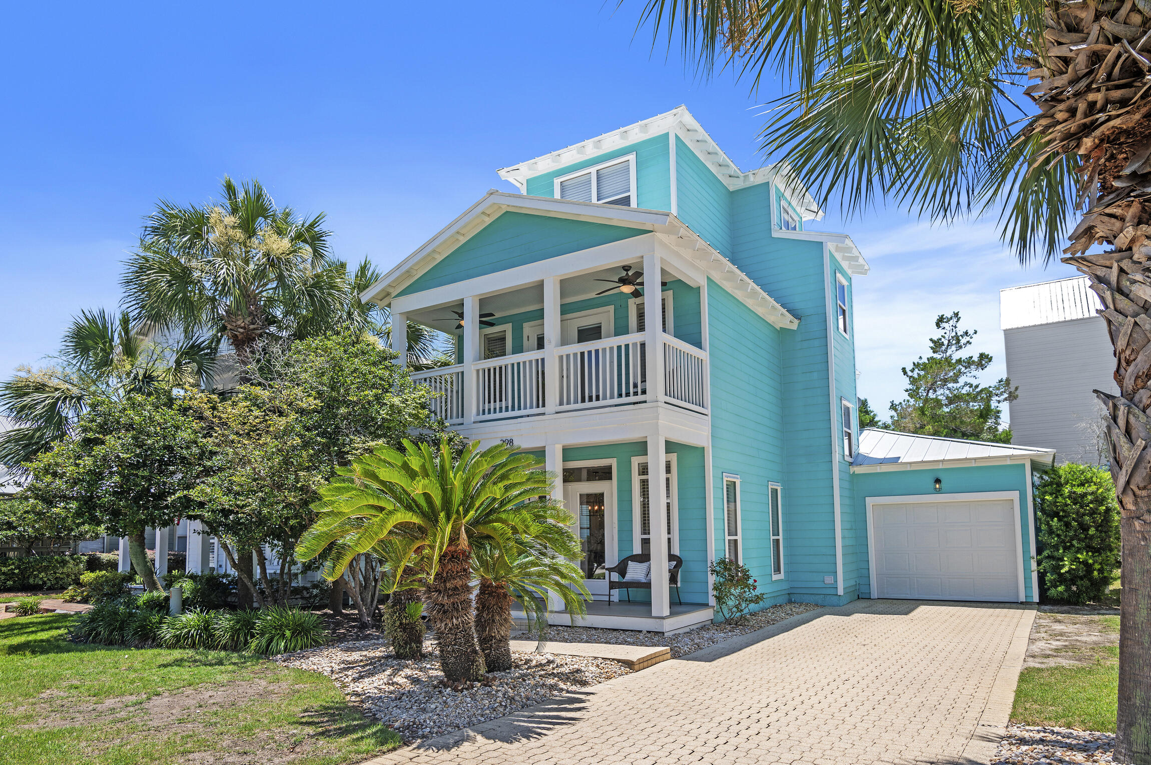 Looking for a SEASIDE-style home for a fraction of the price!? Welcome to 30A! This coastal 3 Bed+Loft Room 30A Beach Home is being sold fully furnished & turnkey: The property would be a perfect full-time residence, rental investment property or second home. The location is hard to beat thanks to three nearby beach accesses, enabling you to spend beautiful days on 30A's pristine beaches. Plus, you have easy access to Redfish Lake & Draper Lake, where you can paddle board, kayak, fish, etc. The Ventana Dunes neighborhood community pool is just a minute away, and nearby attractions include: Grayton Beach, WaterColor, Seaside, Gulf Place, Dune Allen Beach, Topsail State Park and the Santa Rosa Golf & Beach Club.
The main floor of this home features a warm and welcoming open-concept floor plan and a spacious bedroom. The second floor boasts two more bedrooms, including another large bedroom with a private balcony. Above it all, find a third-floor loft space, that could be turned into a multi-bunk-bed room or bonus room as well as a rooftop terrace that's perfect for getting a little sun and watching spectacular 30A sunsets! The kitchen is open to the dining area and living room providing plenty of space for entertaining. The first floor laundry room includes a newer LG washer and dryer. The exterior features manicured landscaping, a welcoming front porch and a covered back patio. There is also a separate grilling area, ample storage space and an outdoor shower.
The Ventana Dunes neighborhood is known for its low HOA fees and offers a tranquil community pool--perfect for relaxing after a fun-filled day at the beach. The location is ideal for a scenic bike ride along 30A or a busy day enjoying the many shops, restaurants and attractions nearby, including the popular Mimmo's Italiano, local-favorite Basmati's Asian Cuisine, Local Catch, Cafe Tango, Blue Moutain Beach Creamery and an array of additional offerings in Blue Mountain Beach and Grayton Beach. Don't miss this terrific opportunity to own a beautiful home in the heart of 30A!