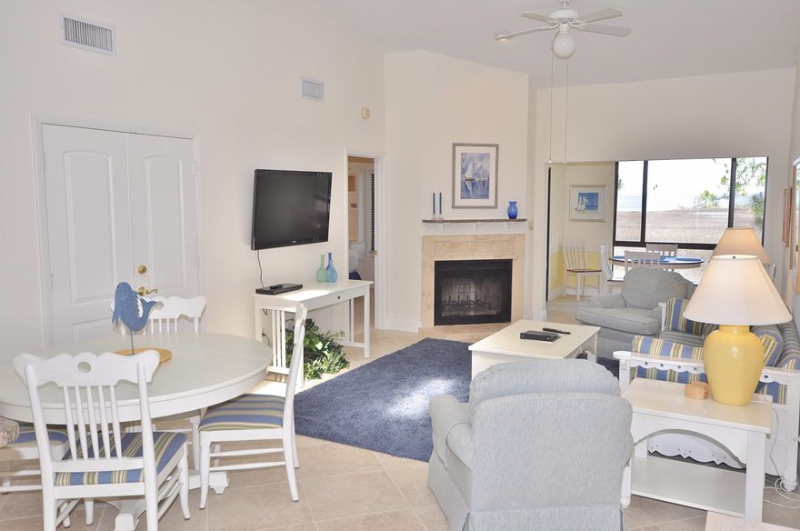 Come watch the sun go down over the marsh and bay from your beautiful sun room. This 2 bedroom, 2 bath condo in Sandestin's Heron Walk complex has been completely updated with a new kitchen, new baths and flat screen TV's. You are walking distance to Baytown and several pools are a quick bike ride. Enjoy everything Sandestin has to offer. Amenities included with the lease of this home are daily kayak, bike and boogie board rentals. Daily tennis court time, fitness club access (with spa and steam rooms), access to the resorts three pools, and discounts on golf and beach set-ups are also included. This is in addition to any amenities specific to this property's neighborhood and is an exclusive offering with this listing. An Administrative Amenity fee may apply.