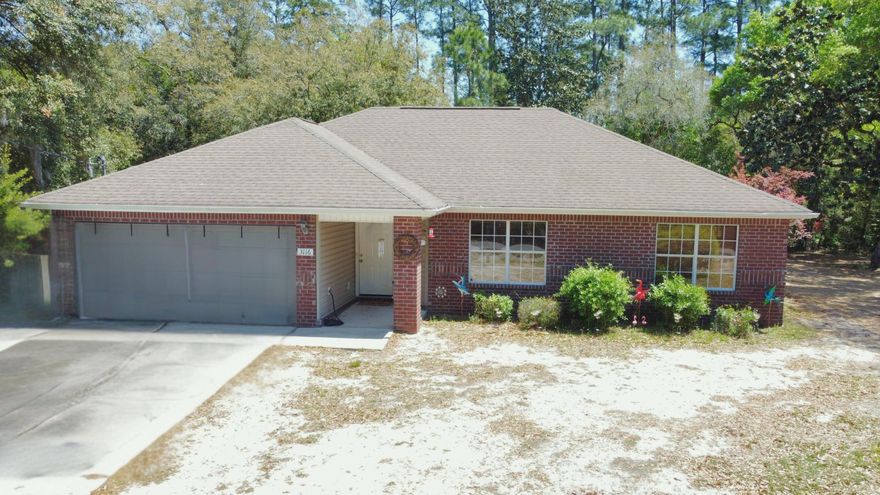 Finally--an affordable Navarre home! Yes, you read that right--this is your chance to own a quality home in one of the Panhandle's most desirable locations, without breaking the bank! This charming 3 bed, 2 bath home is designed with a smart split floor plan, a 2-car garage, and plenty of extra parking--perfect if you're dreaming of adding a pool, workshop, or even expanding the footprint. Inside, you'll love the stylish Spanish lace ceilings, elegant plant ledges, and a soaring vaulted ceiling that makes the living space feel bright and open.The kitchen is a true standout with solid wood cabinetry, a center island. There's also loads of space for your dining table under cheerful natural light. Whether you're cooking, entertaining, or just sipping coffee this kitchen makes it all better. Perfectly positioned between Fort Walton Beach and Gulf Breeze, you're just minutes from the bay, a boat launch, and the world's most beautiful beaches. Need to travel? Hop on I-10, just a short drive north, and explore the Southeast with ease.

The sellers are sweetening the deal with a brand-new roof before closing AND a $3,000 renovation allowance for the first lucky buyer who snatches up this opportunity. This is the kind of value that doesn't last. schedule your showing today before someone else beats you to it!
