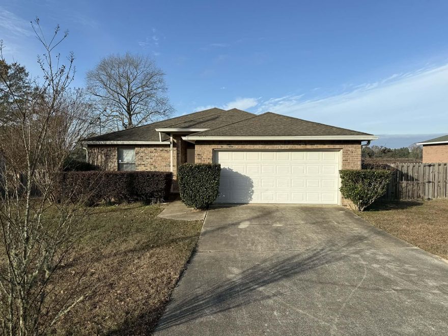 Welcome home to this cute and cozy all-brick rental located in the heart of Laurel Hill. This charming 3 bedroom, 2 bath home has been freshly painted and features hard flooring throughout, creating a clean and inviting feel.  There is a large, fenced back yard with storage shed.