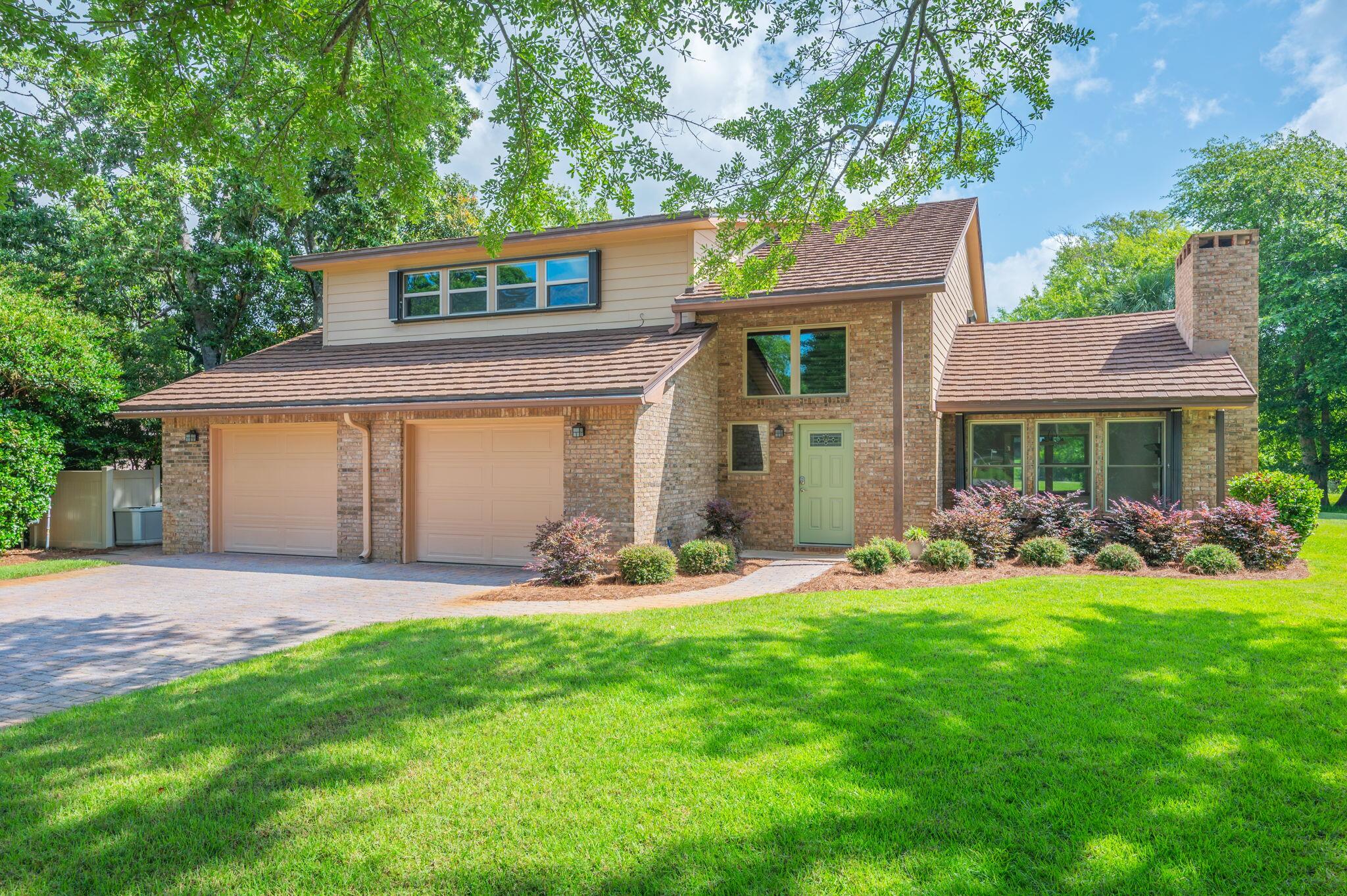Welcome to this beautiful 4 bedroom home located in the heart of Bluewater Bay! This charming property is zoned to the highly sought-after Bluewater Bay Elementary School and award-winning Niceville High School. making it an ideal location for families. When you arrive take notice of the stone coated metal roof system along with upgraded vinyl windows with hurricane shutters. Upon entering the foyer, you are welcomed by the living room with vaulted ceilings The dining room overlooks the living room and seamlessly into the kitchen, the kitchen features newer appliances with solid wood cabinets and granite counters. The master bedroom and bath plus half bath are down stairs, upstairs to include a loft and 3 additional bedrooms plus a full bathroom. more. The back features 2 screened porches overlooking a brick patio with fire pit.
Upgrades:
Generac 24k Whole House Generator (2020)
Metal Decra Roof System 50 Year (2015)
Hurricane Shutters (2017)
Patio Cover (2020)
Vinyl Windows w/sliding doors (2017)
Leaf Filter Gutter guards (2022)
