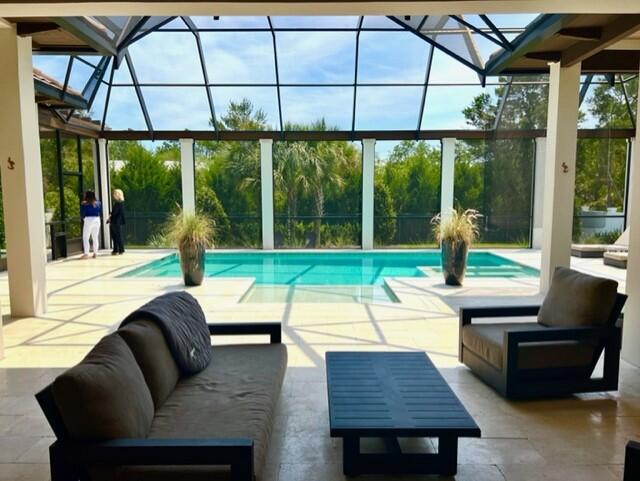 Exquisite Gregory Jazayeri designed ICF Insulated Concrete Form Home in Bellamar, the exclusive rental restricted neighborhood on 30A located directly across the street from the beach.