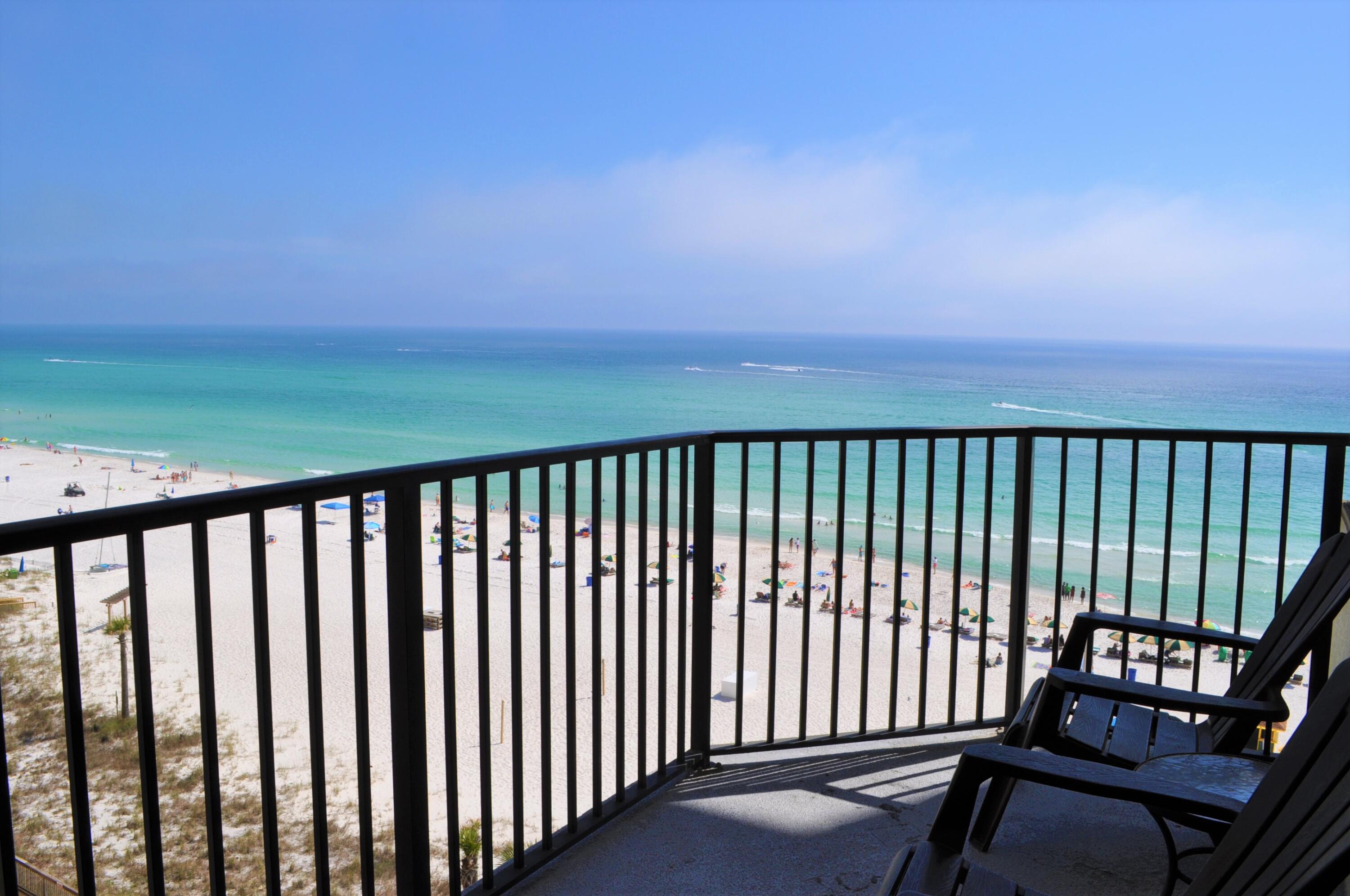 Enjoy endless views of the Gulf of Mexico from the living area and/or the private balcony of this Sunbird Condo! This 1BR/1BA unit is being sold fully-furnished and rental ready. The unit has been updated; the kitchen provides all the conveniences of home, the bedroom has a queen size bed and the spacious bathroom includes a tub and shower combo. The living room boasts a queen sleeper sofa for extra sleeping room. Sunbird Condominiums is a gated complex with private pools, dedicated beach and is within walking distance to many popular dining and shopping locations. All info is approx and must be verified by Buyers if important.