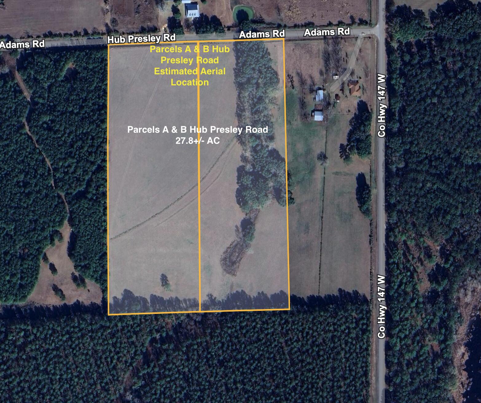 NO RECORDED SUBDIVISION - Land