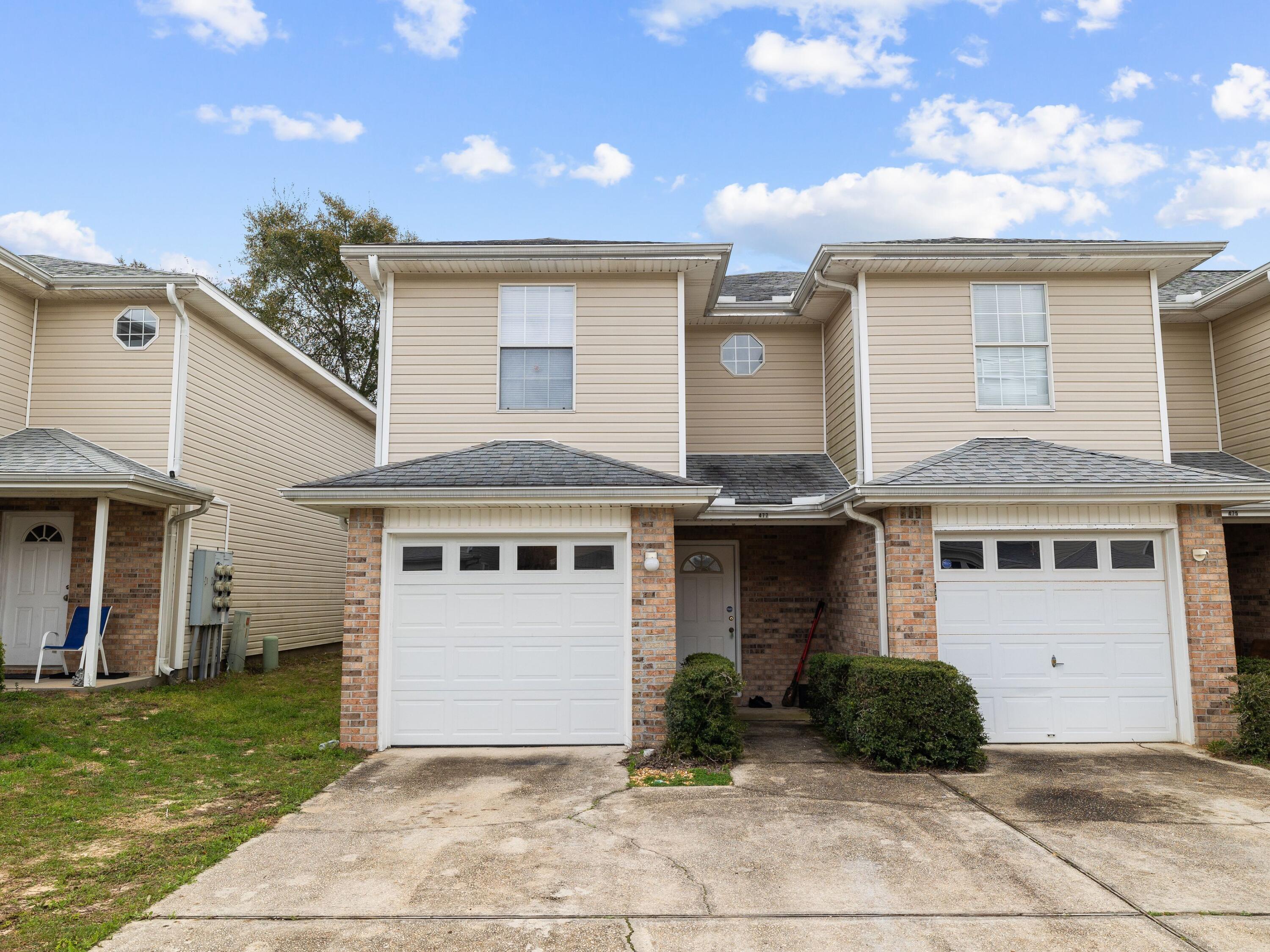 Don't miss this exceptional investment opportunity! This 3-unit townhome portfolio at 473, 475, and 477 Keystone Road in Mary Esther, FL, offers strong rental history and is the perfect addition to any investor's portfolio. All three properties are being sold together, providing immediate rental income potential in a highly desirable location. Don't miss this exceptional investment opportunity! This 3-unit townhome portfolio at 473, 475, and 477 Keystone Road in Mary Esther, FL, offers strong rental history and is the perfect addition to any investor's portfolio. All three properties are being sold together, providing immediate rental income potential in a highly desirable location.

Each 2-bedroom, 2.5-bath townhome features an open-concept layout, a bright living area, and a well-appointed kitchen with ample cabinet space overlooking the dining and living areasperfect for tenants who enjoy both comfort and functionality. A convenient half-bath is located on the main floor. Upstairs, two spacious bedrooms each have private en-suite bathrooms, and the primary suite offers a large closet and plenty of space to unwind. A dedicated laundry area adds to the home's convenience.

With a low HOA and minimal operating costs, this portfolio offers excellent cash flow potential and strong long-term appreciation. Conveniently located just minutes from Hurlburt Field, shopping, dining, and the beautiful beaches of the Emerald Coast, these townhomes attract both military personnel and long-term renters.

Whether you're expanding your real estate portfolio or looking for a turnkey rental investment, this portfolio presents a rare opportunity for steady income with low overhead.

Inquire today for financials and to schedule a private showing!