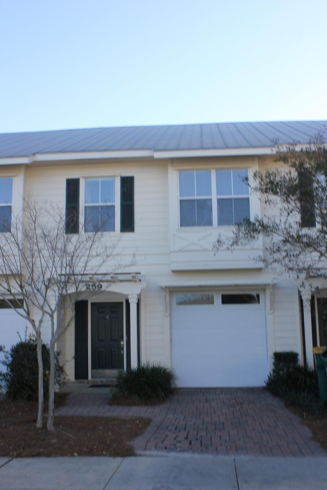Beautiful upscale, contemporary townhome located in the heart of Destin. Short drive to shopping, local favorite restaurants, and attractions. Located a few short minutes from the Emerald Coast's sugar sand white beaches and emerald waters. Spacious living and kitchen area perfect for entertaining. Granite countertops, track, and pendent lights, crown molding, and upscale finishes throughout the home. Outdoor covered patio. Property backs up to HOA buffer.