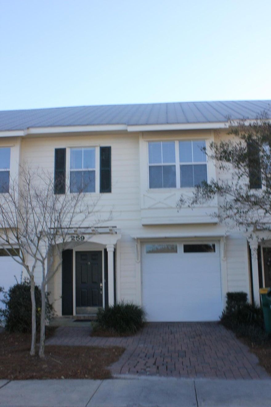 Beautiful upscale, contemporary townhome located in the heart of Destin. Short drive to shopping, local favorite restaurants, and attractions. Located a few short minutes from the Emerald Coast's sugar sand white beaches and emerald waters. Spacious living and kitchen area perfect for entertaining. Granite countertops, track, and pendent lights, crown molding, and upscale finishes throughout the home. Outdoor covered patio. Property backs up to HOA buffer.
