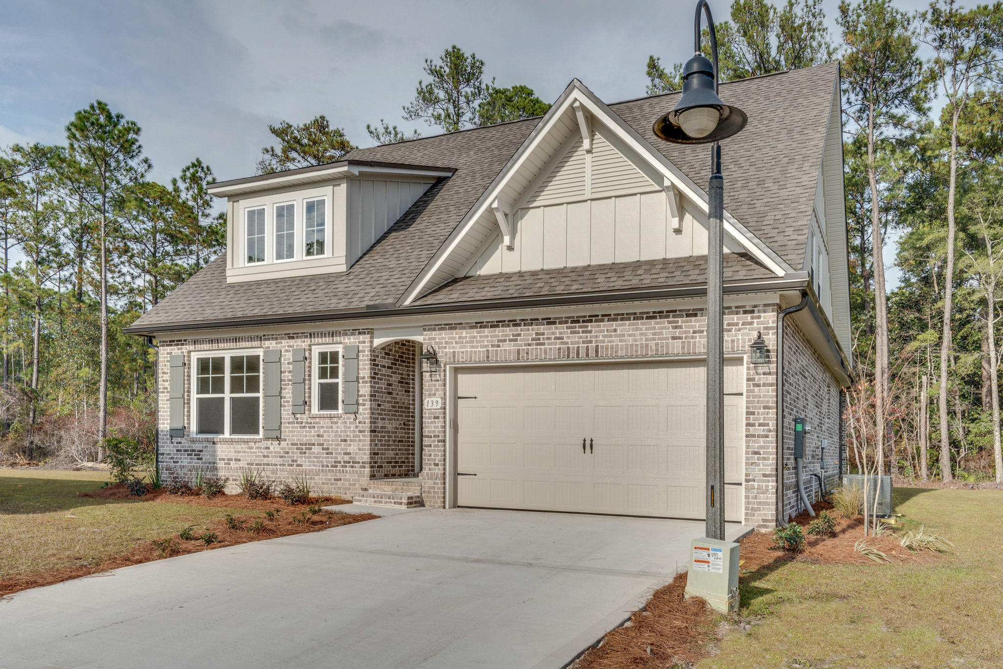 Laurel Oaks is one of the newest communities in the Freeport area! Our Redfish II floor plan has 2100sqft with 4 bedrooms plus a flex room, and 2.5 baths. Brick exterior, low e-vinyl windows, covered en, 2 car garage, and landscaping package with automatic sprinkler system are just a few of the exterior finishes on the home. Interior finishes include 9 ft ceilings, laminate, tile, and carpet floor coverings, brushed nickel fixtures, double vanity and walk-in closet in the master bath, and granite counter tops. Some of the upgrades include 8' interior doors, large tiled shower in the Master bath, crown molding and cased windows in most of the home, floor plug in the family room, laminate in the flex room, upgraded granite throughout the home, trey ceiling in Master Bedroom, and rear