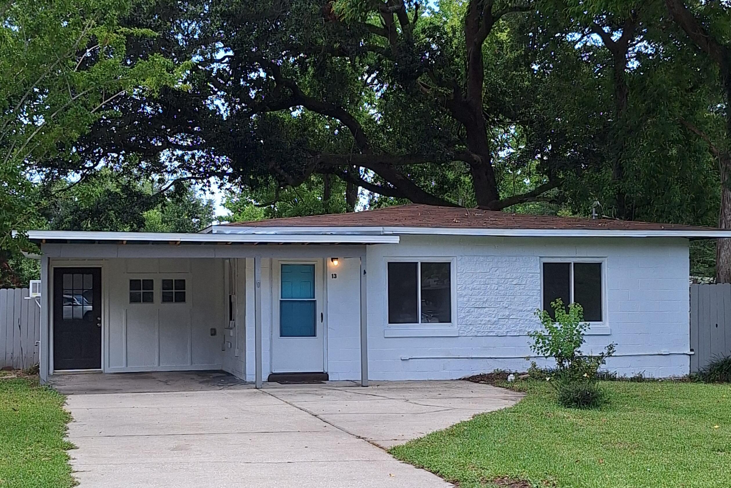 Welcome to this recently renovated 2-bedroom, 1-bathroom block home nestled on a shaded lot just minutes from Pensacola Beach. Perfect for first-time buyers, downsizers, or investors, this low-maintenance property offers peace of mind with a new roof and some new appliances already in place.The shaded yard provides a cool retreat for outdoor relaxation, while the durable block construction ensures lasting value. Conveniently located close to shopping, dining, and entertainment, this move-in-ready home is ready for it's new Family.Schedule your showing today and see the value for yourself!