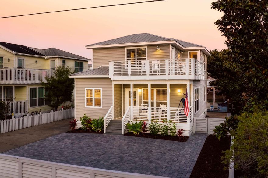***SELLER WILL CONSIDER ALL OFFERS!***FANTASTIC OPPORTUNITY TO OWN TWO PROPERTIES ON ONE LOT!HIGHLIGHTS:  * Sleeps up to 16* Parking for up to 8 vehicles* In-ground pool and deck* 1/2 block to the beach* Fully furnished, turnkey, and ready to rent HIGHLIGHTS - MAIN HOUSE:* 3 BR, 3 BA* Open floor plan* High-end Viking appliances* Master and Laundry on first floor* 2 BR upstairs with en suite baths* Wraparound balconyHIGHLIGHTS - CARRIAGE HOUSE:* 3 BR + bunk room and 2 BA * Full kitchen* Dining space for 6 Welcome to your dream escape in Crystal Beach, Destin, a truly sought-after paradise just a "shell's throw" from the stunning Gulf of Mexico. This luxurious main property plus 3+ bedroom carriage house is perfect for those looking to unwind in a coastal haven, offering a perfect blend of comfort and elegance.

As you approach the home, you'll appreciate the convenience of paved, off-street parking for up to eight cars, ensuring that all of your guests feel welcome. The charming front porch invites you to relax with its rocking chairs and swing, creating an ideal spot for morning coffee or evening chats. The wraparound upper balcony offers beautiful views and serene spaces to enjoy the coastal breeze, while the low-maintenance landscaping, featuring a magnificent Magnolia tree, enhances the property's charm.

Step inside to discover a bright, open floor plan that seamlessly connects the living, kitchen, and dining areas. The high-end kitchen is a chef's delight, equipped with top-of-the-line Viking appliances, including a refrigerator, range, dishwasher, and microwave. The quartz countertops provide a terrific workspace, complemented by a well-designed kitchen island and generous storage with stylish cabinets and drawers. Enjoy the inviting atmosphere created by the restful palette and elegant shiplap accents, along with luxury vinyl plank flooring that adds a touch of sophistication.

The primary bedroom, conveniently located on the main floor, offers a king-sized bed and easy access to a full bath in the hall, not to mention a laundry room nearby for added convenience. 

Venture upstairs to find two spacious king bedrooms, each with its own en suite bath. The front en suite features a double vanity, a gorgeous soaking tub, and a separate tiled shower, creating a spa-like retreat. The front bedroom also includes desk space for those who may need to catch up on work while enjoying their vacation. Both bedrooms open to the wraparound balcony, adorned with rocking chairs, where you can savor the sunset views and fresh sea air. The second en suite bathroom upstairs has a tiled shower/tub combination, and ample natural light fills every corner of the space. The home has plenty of storage, including an area for an owner's closet.

The outdoor space is just as inviting, featuring an outdoor shower for rinsing off after a day at the beach, and a small swimming pool surrounded by decking and lounge chairs, perfect for sunbathing, or you can enjoy the shade of the large umbrella. A one-car garage is available, ideal for storing your golf cart, and a double gate provides easy access to the backyard.

For even more options, the carriage house offers additional living space across two stories. Downstairs, you'll find a cozy living and dining area that seats six, along with a well-equipped kitchen featuring stunning granite countertops, a Frigidaire refrigerator, microwave, stove, and a countertop wine fridge, all highlighted by a chic herringbone tiled backsplash. There's also a full bath with a tiled shower for convenience.

Upstairs, the carriage house accommodates up to nine guests with one king bedroom, one queen bedroom, a twin over full bunk bedroom, and an additional twin over twin bunk area in the hallway. A full bathroom with a granite vanity and tiled shower completes this level. A lovely balcony overlooks the pool and deck, providing a perfect spot for relaxation.

This exceptional property combines luxury, comfort, and a prime location, making it an ideal choice for family vacations or a retreat with friends. Embrace the coastal lifestyle and create unforgettable memories in this beautiful haven by the beach.