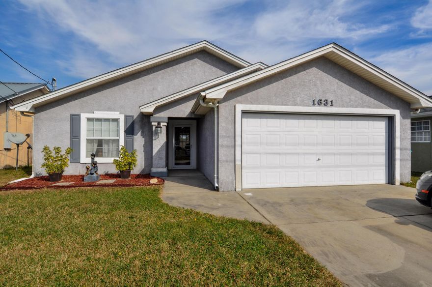 Marvelous and well-cared for home in Charity Village now available! This 3BR/2BA family home is close to the Navy Base, schools, shopping, beaches, recreation, and so much more! The roof was replaced in 2018, new heat pump in 2017, the two car garage has a blue tooth connected opener, new storm doors front and back, there is a large screened porch off the back of the home, and the backyard is privacy fenced, and the sprinkler system was recently upgraded. The home features an open-floor, split-bedroom plan so the master suite has more privacy. The kitchen has some newer stainless-steel appliances and a good-sized pantry! Another bonus is the property is not in a flood zone. Ideal for family living as the neighborhood is quiet and secluded. All info approx. Must verify if important.