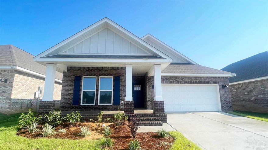 GORGEOUS HOME ALMOST READY FOR MOVE IN! Marlin Place with a community pool, pavilion and streetlights. The stunning Riverside floor plan boasts 5 bedrooms and 3 bathrooms with a 2-car garage. Outstanding & spacious floorplan. Quartz countertops in kitchen and baths, all stainless-steel appliances, gorgeous EVP wood look flooring & plush carpet in the bedrooms. So many great amenities and this highly desirable home comes standard with a Smart Home Technology package, hurricane fabric window & door protection and a beautiful classic curb appeal. Must see!