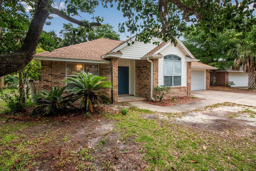Must view this 3-bedroom 2 bath home from the inside out, this home has been freshly painted, and the new carpet has been installed. New windows have been ordered; new screens are being installed for the Lani on the back porch and finally the landscaping will be completed soon. This home features trayed ceilings in the dining room, master bedroom and kitchen. There is center island in the kitchen for food prep. The split bedroom floor plan makes the home ideal for privacy. The master bath is a special place which has a whirlpool bath and separate shower, there are lot of little extra features in the house, must see to appreciate. Sorry No Pets