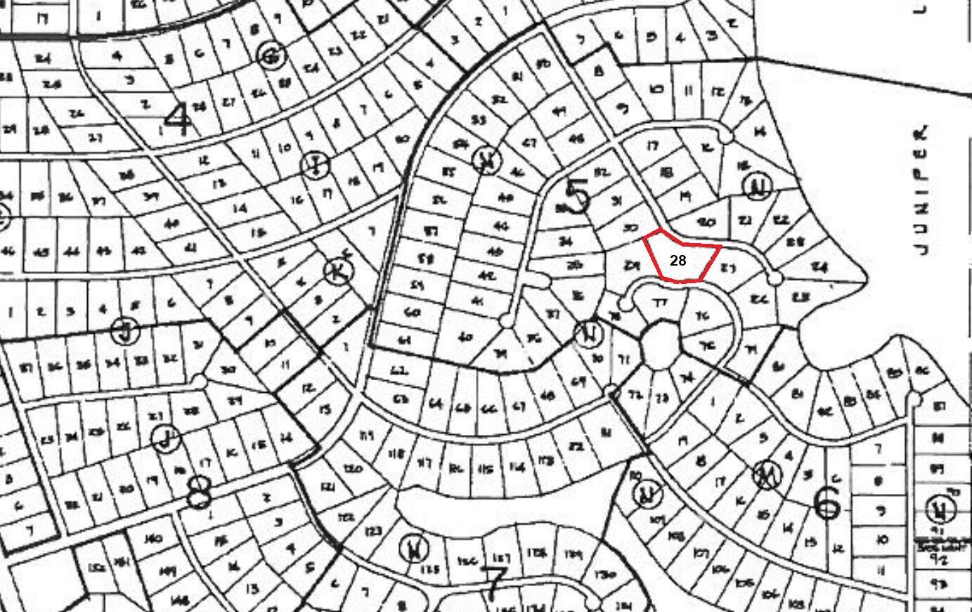 JUNIPER LAKE ESTATES UNIT 6 of Oakwood Hills - Land