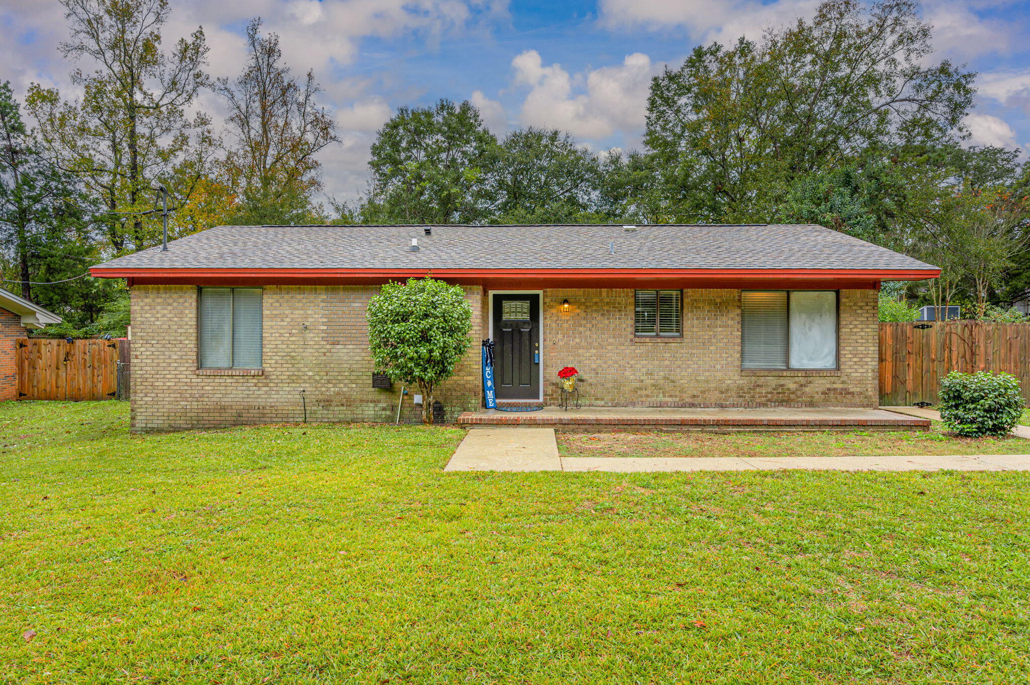 This adorable home has been tastefully updated to include tile flooring in the kitchen & bath and laminate flooring throughout the remainder of the home. The kitchen features stainless steel appliances including a French door refrigerator, a stainless steel single bowl sink with a single handle pull-down faucet, new kitchen cabinets & countertops. The bathroom showcases a new vanity cabinet with marble countertop, new toilet and tub with tile surround. All new light fixtures. 2018 roof & HVAC system and 2019 water heater. This one checks all the boxes!