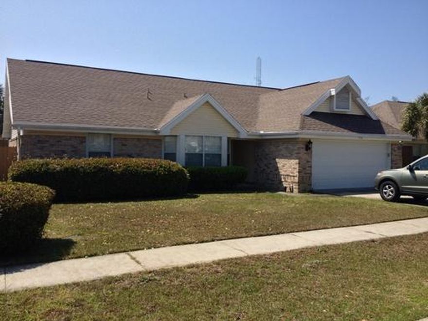 AVAILABLE April 2, 2018!! Room to spare in this 4 bedroom 3 FULL bath home in the heart of Destin! If you are looking for a home with a lot of room AND an in ground swimming pool, look NO FURTHER! This is it! The home is nestled in the beautifully landscaped neighborhood of Ridge Wood Manor tucked just out of the hustle and bustle of Hwy 98's traffic. This home features two generous bedrooms, two baths AND an office downstairs, and two bedrooms, one bath and a loft area upstairs. Details like wood floors and granite counters sets this home apart from the competition. You'll love the tropically landscaped backyard with large in ground pool! Pool and lawn service included. Pets may be considered with a $400 non-refundable pet fee.