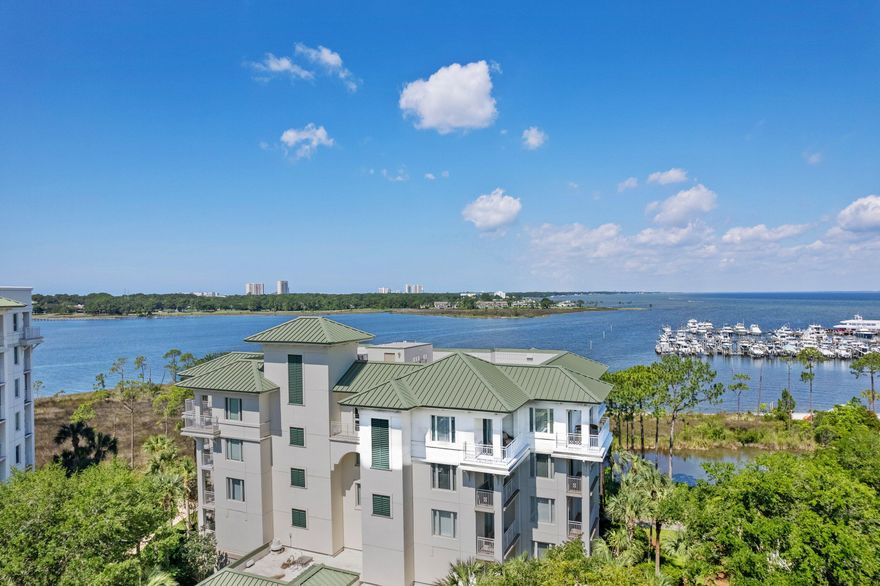 ***LOCATION, LOCATION, LOCATION *** RARELY ON THE MARKET...BEST Location in ANCHORAGE.. TOP FLOOR, CORNER CONDO. ***TOTALLY REMODELED*** ANCHORAGE is located in the Sandestin Golf & Beach Resort. This  Large, Private 3 Bedroom, 3 Bath Floor Plan with Over 650 sq. ft of Outdoor Living Area on the Balconies which Overlook the Bay and Marina. Kitchen has Sub Zero and Viking Appliances and Main Bathroom has a Steam Shower and Separate Tub. Each Bedroom has it's Own Private bathroom.UNBELIEVABLE VIEWS and SUNSETS...Walk to your Boat.  Anchorage is Located within Walking Distance to the Tennis Center, Marina, and Village of Baytowne Wharf. In Addition a Most Sought After GARAGE is Also Included In This Price.ANCHORAGE is a RENTAL RESTRICTED CONDO BUILDING.  ***SOLD FURNISHED ***