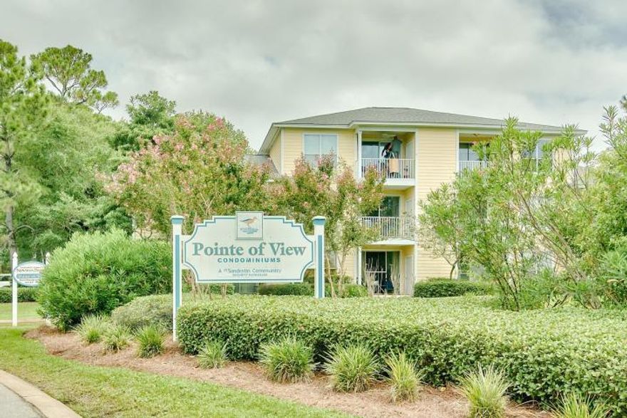 Welcome to Pointe of View! This 2-bedroom, 2-bathroom condominium is just a short walk away from Grand Boulevard offering an array of dining and shopping options, as well as a Publix, Sandestin Resort and Sacred Heart Hospital nearby. This is excellent for the Investor or Resident looking for an affordable housing opportunity.