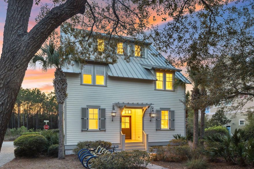 Positioned along WaterColor's exclusive Park Row and bordering the serenity of Grayton Beach State Park, this gulf-front home delivers the rare combination of privacy, space and immediate access to the best of 30A. With sweeping views of both the gulf and Western Lake, this six-bedroom retreat is just steps from the Beach Club, Fish Out of Water and Town Center--yet tucked away enough to offer the quietude expected from a high-end coastal escape.Designed with both elegance and ease in mind, the home unfolds across three thoughtfully planned levels. The open-concept main living area on the second floor features soaring ceilings, a custom Tabby fireplace and an expansive porch perfectly positioned to catch the gulf breeze and glowing sunsets. A chef's kitchen with Sub-Zero and Wolf appliances, premium finishes and seating for eleven offers the perfect backdrop for entertaining family or unwinding after a day on the sand.

Two luxurious primary suites  one on the second floor and a more expansive one on the third  each feature private porches, spa-inspired baths and direct gulf views. Four additional guest rooms provide ample space for large families or groups, with flexible sleeping arrangements, including bunks, twins and trundles. Additionally, the home  includes a sand room for rinsing off after the beach and a two-car garage. 

Outdoor living is equally considered, with large porches, gulf-facing balconies and a peaceful setting that backs up to preserved green space. Whether you're enjoying a sunset cocktail, walking to the Wine Bar or starting your day with a paddle on Western Lake, the home invites you to experience WaterColor at its most effortless and elevated.

With access to world-class amenities  from the gulf-front pools of the Beach Club to Camp WaterColor, the BoatHouse, tennis center and miles of nature trailsthis Park Row address is more than a beach house. It's a front-row seat to the very best of coastal life.