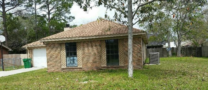 Located between Hurlbert Field & Eglin AFB. 4th BEDROOM or office! Enjoy the fireplace in your living room with vaulted ceiling. Separate dining room. 2 updated bathrooms with skylights. New carpet & roof. Freshly painted. Heat Pump system installed 2011.2nd refrigerator in garage. Storage shed in fenced back yard. Sprinkler system & lawn pump. Extra parking pad.