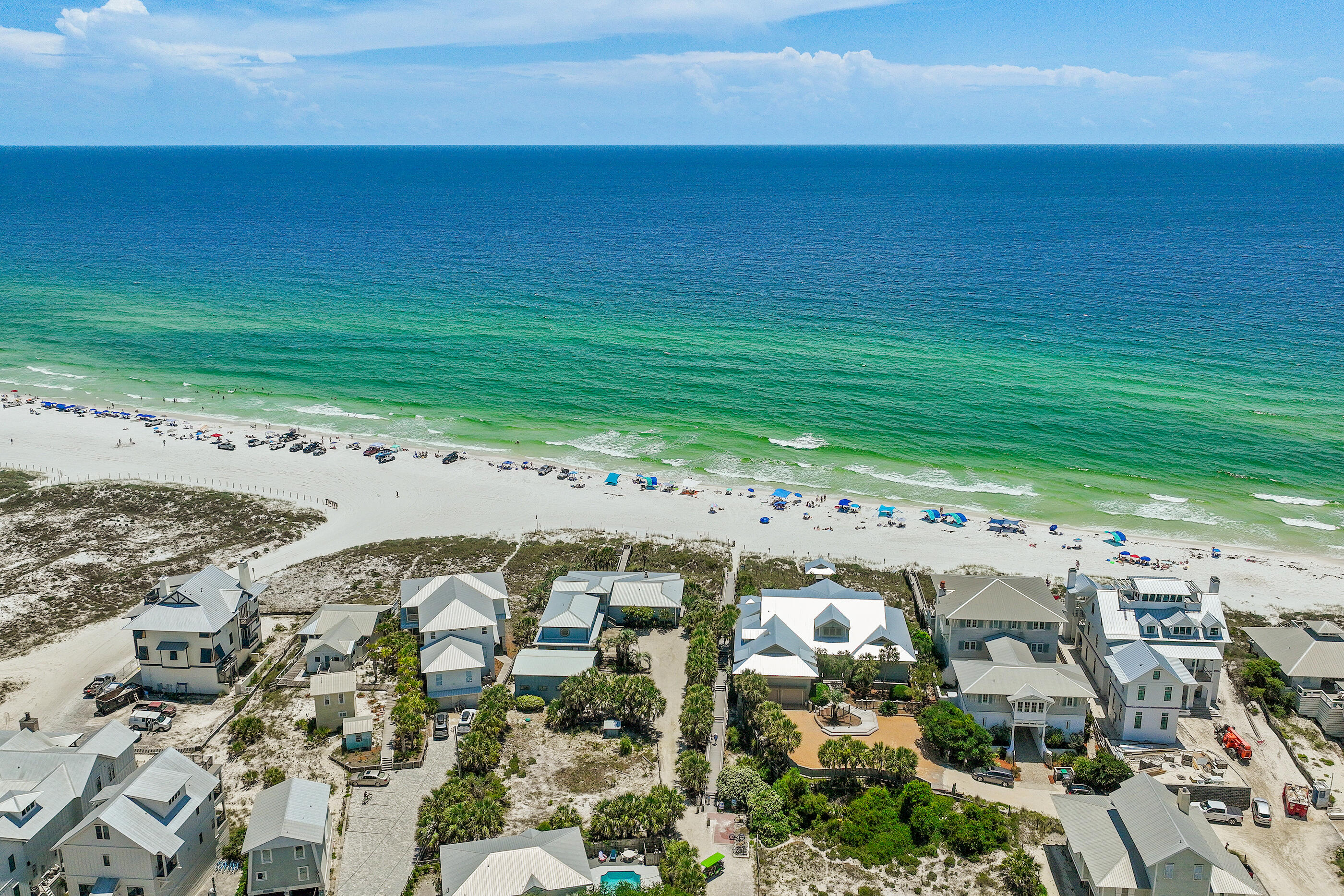 Rare Grayton Beach Find! 1.25 acre parcel located on the Gulf in Grayton-still one of the most beautiful beaches in the world! This property offers tremendous potential for a family compound or dream estate. An older home built in 1977 currently sits on the property, along with an attached garage and a ''boat barn.'' The property is being sold as-is-a perfect chance to start fresh and build the home you've always envisioned. Shown by appointment only. New survey available.