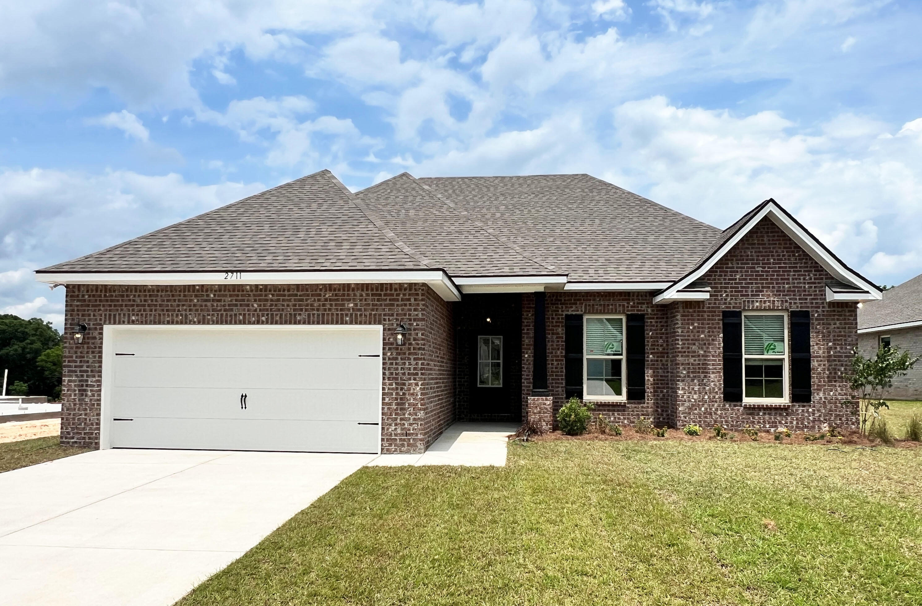 Awesome builder rate plus FREE refrigerator. Restrictions apply.The SOLACE III A in Young Oaks community offers a 3 bedroom, 2 full bathroom, open design. Upgrades added (list attached). Features: double vanity, garden tub, separate shower, and walk-in closet in master bath, double vanity in 2nd bath, kitchen island, walk-in pantry, boot bench in mudroom, covered front porch and rear patio, recessed lighting, crown molding, ceiling fan in living and master, custom framed mirrors, smoke and carbon monoxide detectors, landscaping, architectural 30-year shingles, flood lights, and more!Energy Efficient Features: water heater, electric appliance package, vinyl low E MI windows, and more! Energy Star Partner.