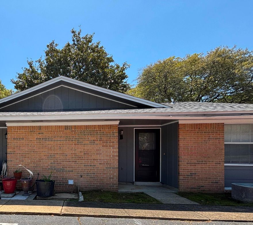 Great Investment Opportunity! Four single-story units, each 2 bedrooms/1 bathroom. Three of the four units are currently occupied, generating nearly $4,000 per month in rental income. These well-maintained units offer excellent potential for equity growth. Perfect for VA buyers--purchase this property, live in one unit, and rent out the others to start earning immediate income! Take advantage of your VA loan and watch your BAH work for you.