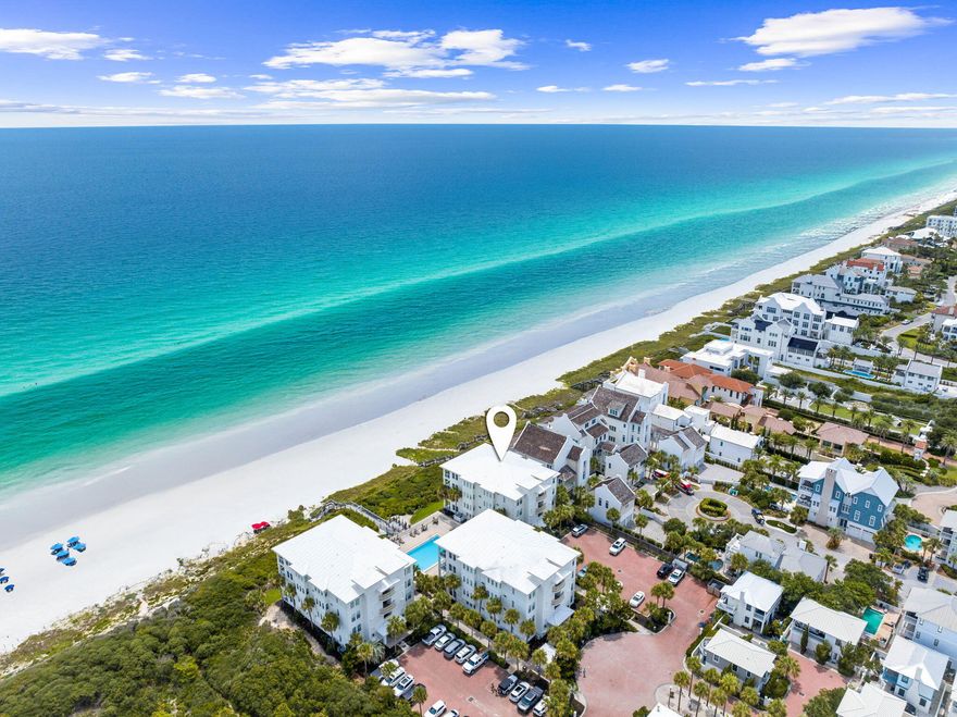 Seize the opportunity to own a remarkable 3-bedroom, 3-bathroom Gulf-front condo in the coveted Villas of Sunset Beach, ideally positioned between the picturesque communities of Alys and Rosemary Beach. This ground-level residence offers direct, effortless access to the shimmering sands and serene waters of the Gulf of Mexico, epitomizing the dream of luxurious beachfront living.As you enter the private, gated community, a beautifully brick-paved street lined with elegant palm trees welcomes you, setting the stage for the opulence that awaits. The exclusive beachfront pool area promises leisure and relaxation against the backdrop of breathtaking coastal vistas.Step inside to discover a generously proportioned living area where comfort meets sophistication. The living room, adorned with a plush sectional sofa and stylish chairs, offers a perfect setting for entertaining or peaceful relaxation, all enhanced by stunning views of the azure Gulf waters. The chef's kitchen is equipped with granite countertops, stainless steel appliances, and ample pantry space, ready to cater to any culinary endeavor. The dining area, complemented by the kitchen island, creates an inviting atmosphere for memorable gatherings.

The master suite serves as a private retreat, featuring a king-sized bed, extensive walk-in closet, and an en-suite bathroom with twin vanities, a spacious shower, and a luxurious tub. The second bedroom mirrors this luxury with a king-sized bed and private bathroom, while the third bedroom provides flexible accommodations with two queen beds and easy access to its own well-appointed bathroom.

Freshly painted interiors and exteriors emphasize the pristine condition of this condo, ensuring a turnkey solution for discerning buyers. Outside, the expansive patio area is an idyllic spot for al fresco dining or simply soaking in the panoramic views of the Gulf.

This property is not just a home; it's a lifestyle offering unmatched access to one of Florida's most beautiful beaches. Imagine days filled with soft white sands and the soothing sounds of the sea, all right at your doorstep.

Embrace the opportunity to create a lifetime of memories in this exclusive beachfront paradise at Sunset Beach. Experience the pinnacle of Gulf Coast livingmake 10140 E Co Highway 30A C101 your new home today.