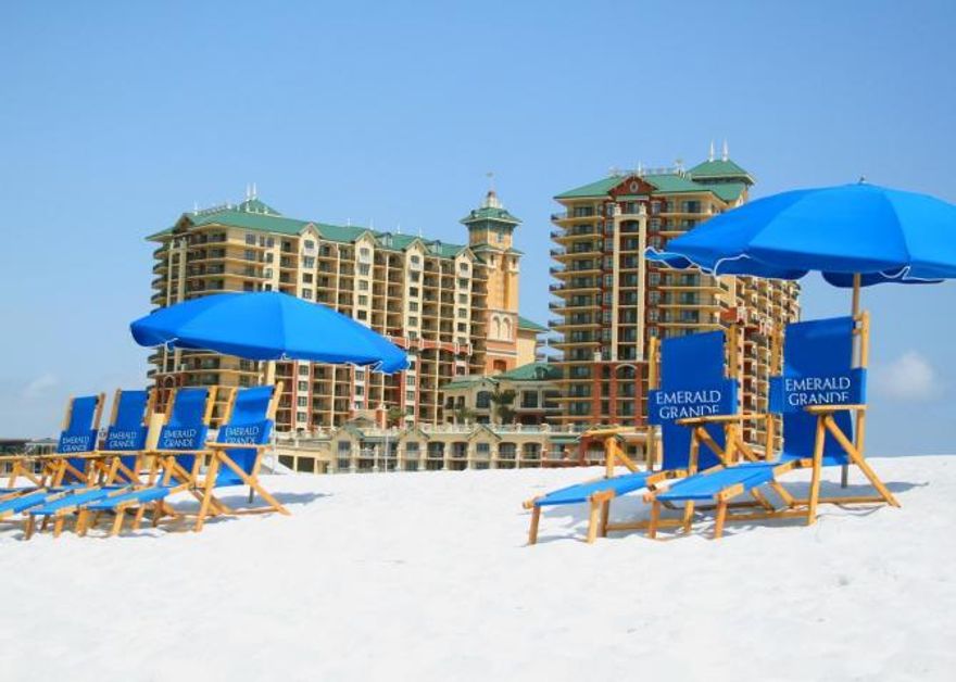 Listed as a 2 bedroom however, the unit has a full bunk room and the condo can sleep 8. Great views of the East Pass and the Gulf of Mexico from both of your balconies. Amenities include European spa and fitness center, business center, on site restaurants and lounges, marina, underground parking and ultra luxurious pool deck with harbor and Gulf views. Interior condo design features include 9 ft ceilings in main living area and two spacious balconies. Crown molding throughout residence. Kitchen includes stainless steel appliances, granite countertops with bar and Italian porcelain floors. Bathrooms with Italian marble floors. Condo is being sold fully furnished and rental ready! Over $40,000 in gross revenue for 2017 with heavy owner usage during busy Summer season!