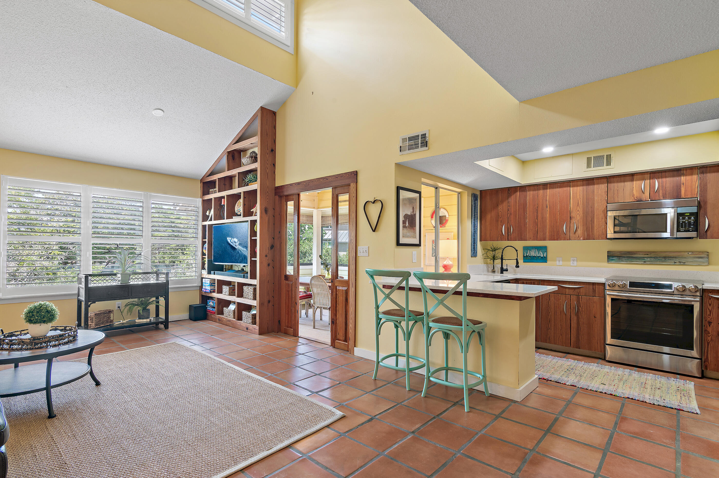 Located in a gated community with private deeded beach access, this beach cottage is full of character, charm, and quality craftsmanship throughout.Step into an open-concept living space that's both functional and inviting. The living room is anchored by timeless built-in cabinetry and classic millwork, creating a warm and welcoming atmosphere.Enjoy the benefit of expanded square footage--the former balcony has been enclosed and reimagined as a bright, airy dining area, effectively doubling your usable living space and offering the perfect spot to relax or entertain year-round.The bathrooms have been elegantly remodeled, with tasteful updates that complement the home's coastal character. Additional custom touches include a built-in laundry closet crafted from rich Philippine mahogany, showcasing the attention to detail throughout.
This thoughtfully designed cottage blends style, comfort, and coastal living all within an amenity-rich, secure beachside community.
Hidden Dunes is truly a hidden gem more peaceful and less crowded than many neighboring communities. This gated beachfront retreat offers a wide array of resort-style amenities, including a professionally staffed tennis center with six Rubico clay courts, seasonal beach tram service, a lighted basketball court, three swimming pools, BBQ grilling areas, and reflecting pools with flowing fountains. Enjoy scenic walking trails, lush landscaping, and the peace of mind that comes with 24-hour security.