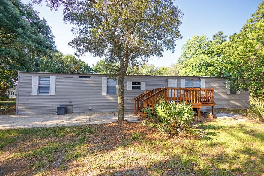 Introducing your next Investment Opportunity: A Stunning, Remodeled 3 Bed 2 Bath Trailer!Nestled in a prime location just minutes away from shopping and with easy access to the picturesque Pensacola Beach and Navarre Beach, this newly remodeled trailer is an ideal investment for short-term investors. Prepare to be captivated by its modern charm and luxurious features.Step inside and be greeted by the exquisite new Luxury Vinyl Plank (LVP) flooring that sets the tone for the entire home. The spacious open floor plan seamlessly connects the living area, kitchen, and dining space, providing a welcoming atmosphere for residents and guests alike.The heart of this trailer is the stunning kitchen, adorned with brand new, upscale cabinets that offer both style and functionality.