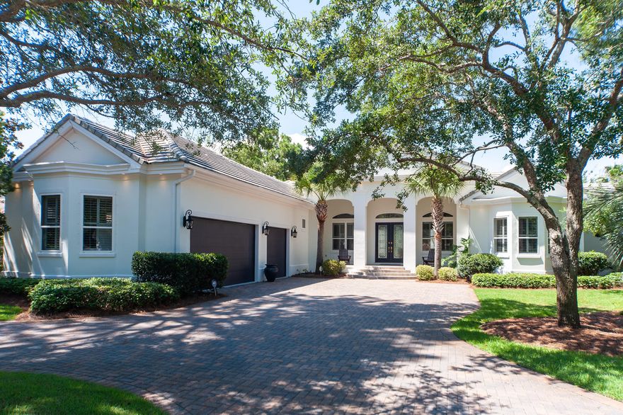 HUGE PRICE REDUCTION! 100K Reduction! This Beautiful Lake Front single-story, open concept home w/ golf course views in the gated community of Burnt Pine in Sandestin Resort has everything on your wish list! Gorgeous contemporary coastal remodel, INCREDIBLE VIEW, the best of indoor/outdoor living, 12' tall linear gas fireplace, study, oversized 3 car garage, estate size lot, heated pool & spa. And...did I mention the VIEW? Huge lanai w/beautiful outdoor living space & one of the best views in Sandestin. Features include: Crown Molding, Tray ceilings, architectural lighting, granite counter tops, all bedrooms have en-suite baths, pool-side full bath, icemaker, wine cooler, lake view master suite w/coffee bar & luxurious bath, oversized 3 car garage & much more.