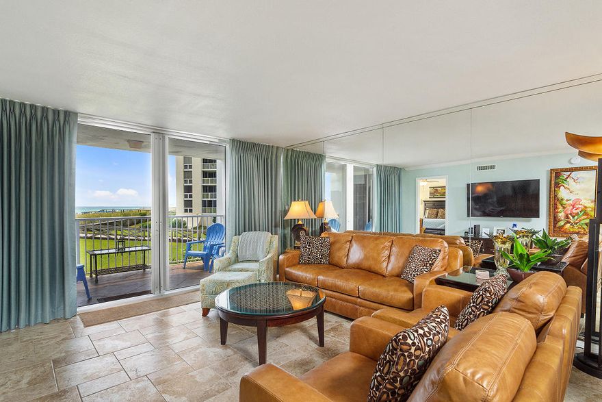 MUST SEE!!! SUPER VIEWS FROM THIS BEAUTIFUL, SPACIOUS 2 BDRM, 2 BATH GULF FRONT 2ND FLOOR CONDO. REMODELED WITH OPEN KITCHEN, UPSCALE CABINETS, S/S APPLIANCES, FIXTURES, LIGHTING, GRANITE COUNTER TOPS, TILE FLOORING THROUGHOUT, ENLARGED MASTER BATH WITH DOUBLE VANITY, LARGE WALK IN SHOWER AND TUB. GUEST BEDROOM FACES GULF WITH PRIVATE ENTRANCE TO BATH WITH DOUBLE VANITY AND TUB. TURNKEY RENTAL $45k+WITH ONSITE MANAGEMENT COMPANY. RESORT AMENITIES INCLUDE, 24HR PATROL, GATED, SEASONALLY HEATED POOL, FISHING LAKE, LIGHTED TENNIS COURTS, FITNESS CENTER, SPACIOUS CLUBHOUSE W/KITCHEN, PICNIC AREA WITH GAS AND CHARCOAL GRILLS, SAUNA, BOAT TRAILER PARKING, NO PETS ALLOWED.