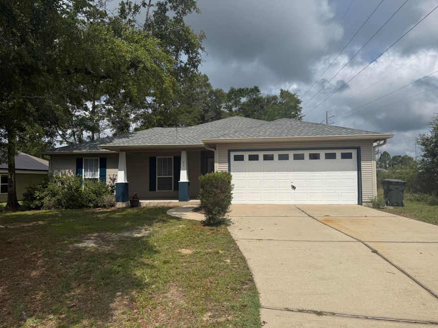 Tucked away on a quiet cul-de-sac, this beautifully updated 3BR/2BA home offers both charm and convenience, just steps from Walton High School and the WISE education center. Situated on a generous .59-acre lot, you'll enjoy extra outdoor space. Inside, you'll find a bright, refreshed interior with durable LVP flooring, modern lighting, and a reimagined kitchen featuring quartz countertops and designer finishes. A brand new roof and fresh landscaping add to the home's curb appeal, making it completely move-in ready. Whether you're a first-time buyer or growing family, this home is a perfect blend of style and function in one of DeFuniak's most central locations.