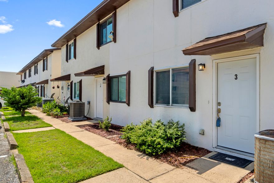 Welcome to Unit O3, a fully renovated 2-bedroom, 1-bathroom townhome located in the heart of Destin--just minutes from the sugar-white beaches, HarborWalk Village, and the vibrant charm of this historic coastal town. Thoughtfully redesigned with a modern aesthetic and upgraded finishes, this home blends comfort, character, and functionality. With a 2022 roof, 2022 50-gallon water heater, and a well-maintained 2014 HVAC system, major components have been updated for long-term peace of mind.Inside, the open-concept living space is filled with natural light and coastal charm. The kitchen features eye-catching shiplap detailing, a stylish nod to modern farmhouse design, along with ample cabinetry and top-quality appliances--creating a warm, inviting space to gather and cook. The spacious bathroom includes a tiled shower with a luxurious soaking tub, and both bedrooms are generously sized, with the primary offering great closet space. A private fenced backyard adds even more appeal, perfect for outdoor dining, pets, or simply relaxing in the Florida sunshine.

Whether you're looking for an affordable primary residence, a vacation retreat, or a turnkey investment, this townhome delivers on all fronts. Located in a community rich with history and minutes from award-winning restaurants, waterfront activities, and top-rated fishing, this is your chance to own a piece of one of the Gulf Coast's most treasured towns.

With an acceptable offer, the seller is willing to cover the buyer's HOA fees for a full yearadding even more value to this move-in-ready home. And with no tenant currently in place, it's ready for immediate occupancy or rental use. Don't miss this opportunity to own a beautifully updated property in the heart of Destin!

