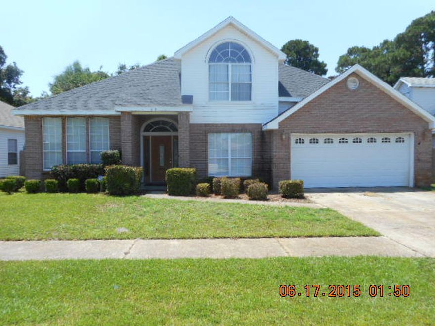 Nice 2 story home in Shalimar. 10 minutes to Eglin and not much longer to Hurlburt Field. Covered patio in back. Privacy fenced yard. Small pet may be considered with owner approval and payment of a non-refundable pet fee. No smoking inside home or garage.